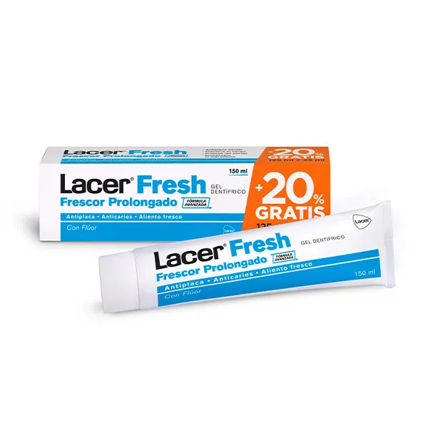 

Зубная паста против кариеса Gel Dentífrico Fresh Lacer, 125 ml