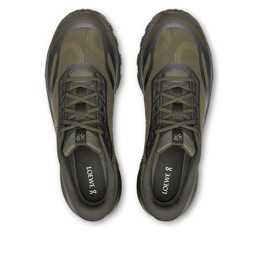 Кроссовки On Running x LOEWE Cloudventure 2 'Khaki', оливкого-зеленый — фото 2