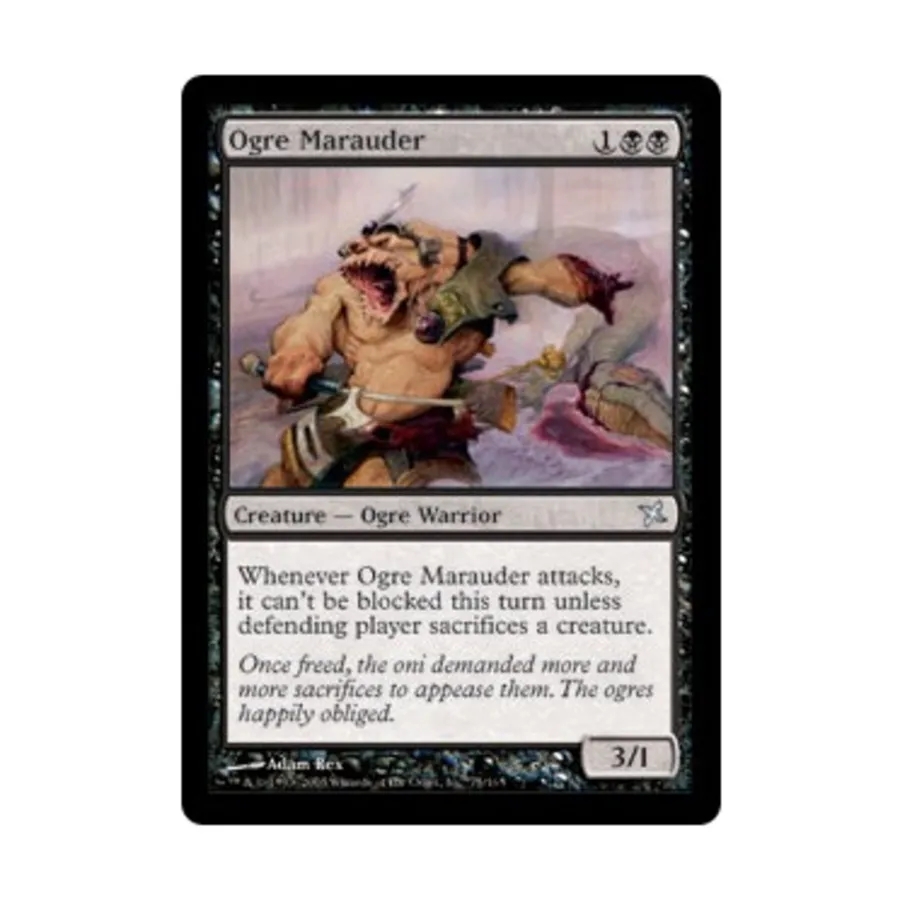 

CCG Огр-мародер (U), MTG - Betrayers of Kamigawa