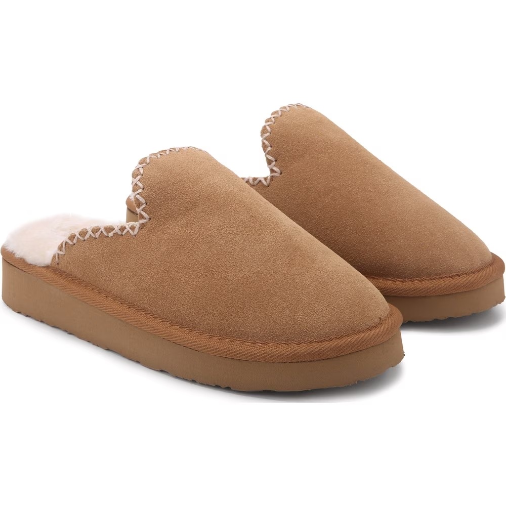 Тапочки-Трансформеры Stitch Minnetonka Moccasin, цвет cinnamon