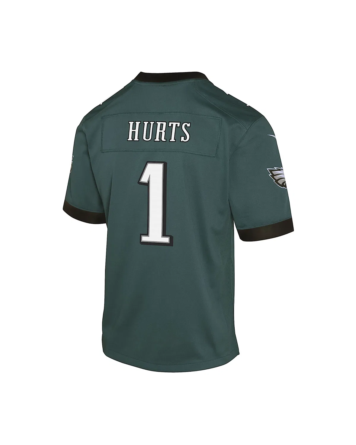 Детская большая футболка Nike Dri-FIT NFL Jalen Hurts Philadelphia Eagles, Green — фото 2