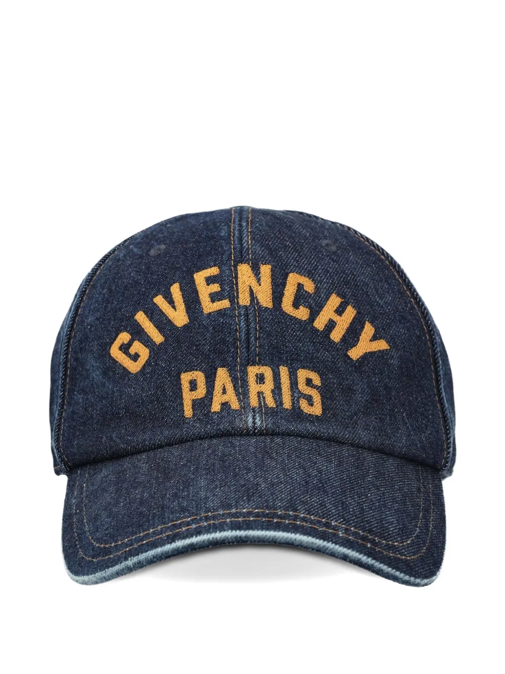 

Джинсовая кепка с вышитым логотипом Givenchy, синий