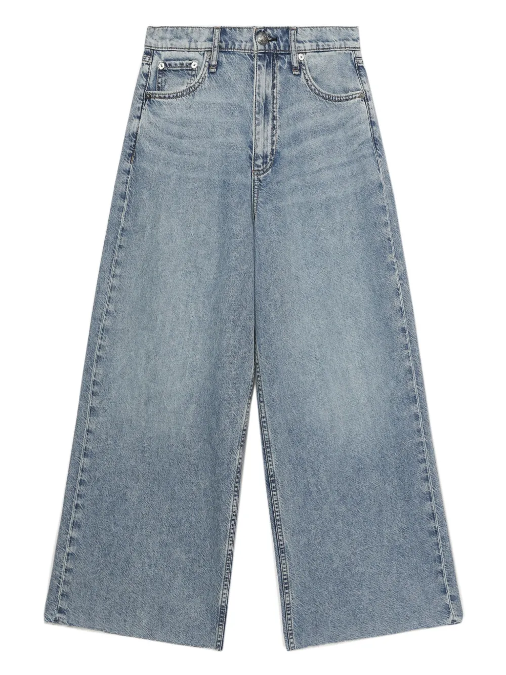 

Широкие джинсы rag & bone, синий