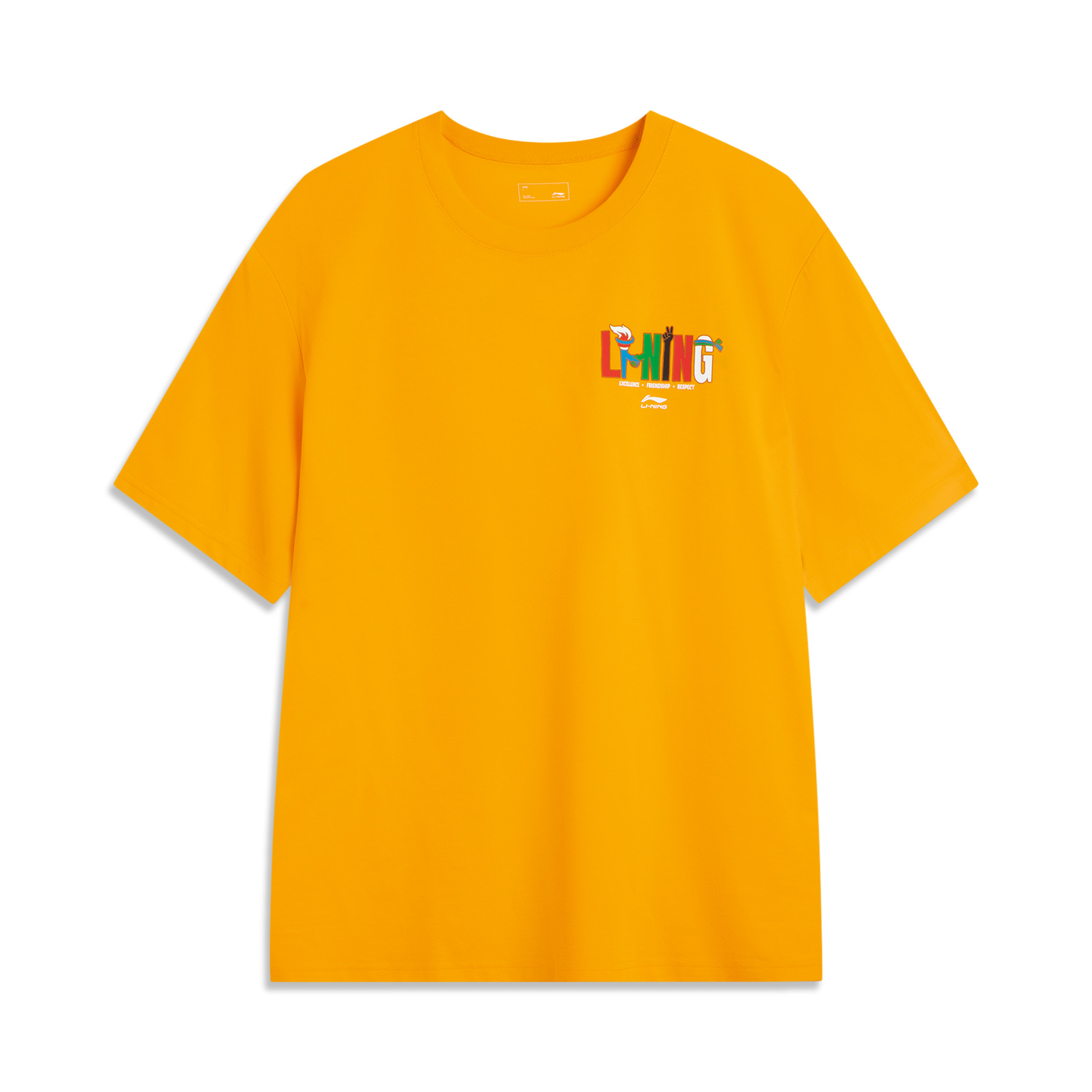 

LINING Футболка Unisex Yellow