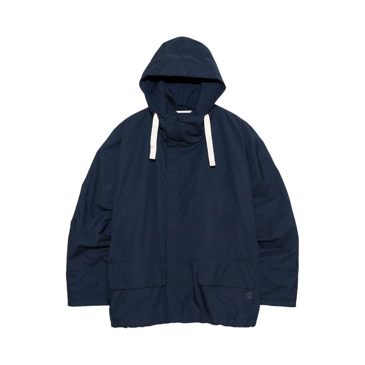 

Куртка nanamica Hooded Deck Jacket 'Dark Navy', синий