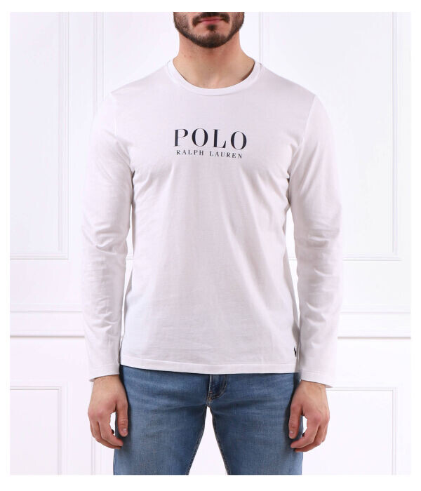 

Лонгслив мужской Polo Ralph Lauren с длинным рукавом, белый