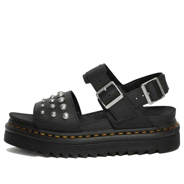 Сандалии voss leather studded sandals 'black' Dr. Martens, черный