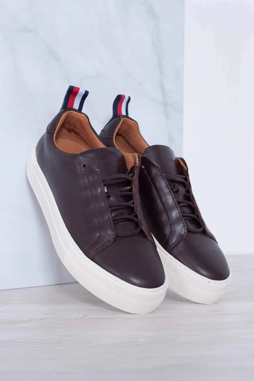 Мужские кроссовки Tommy Hilfiger FM0FM01637CO, коричневый — фото 3