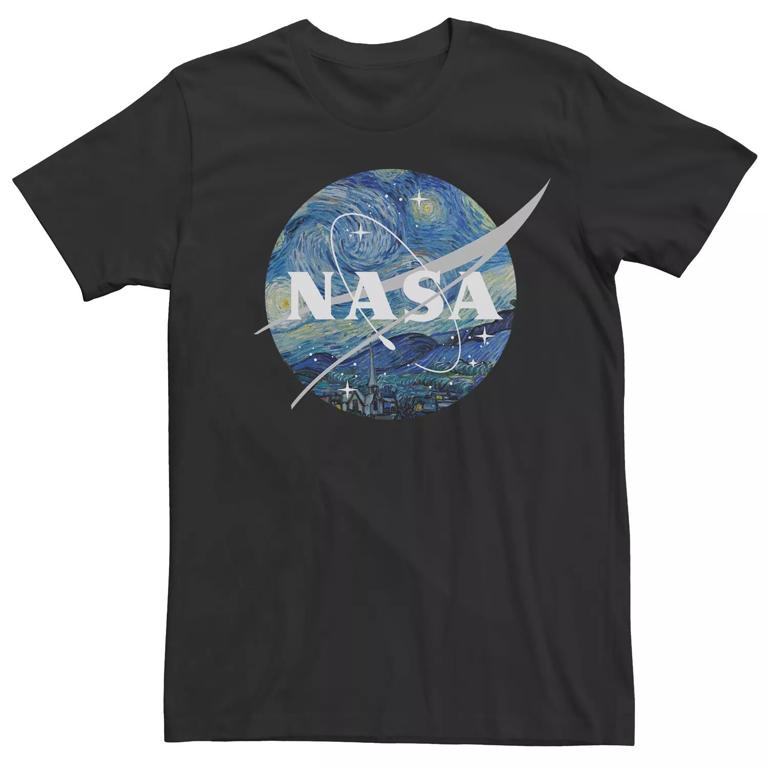 

Мужская футболка NASA Starry Night Licensed Character
