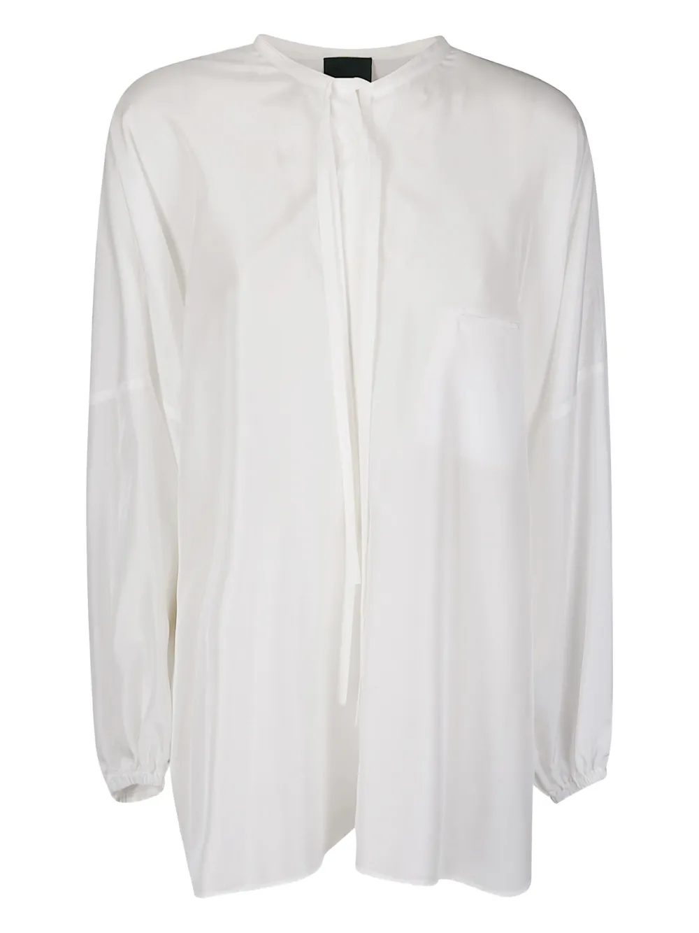 

Блузка Tilda с завязкой на горловине и карманом Jejia, белый