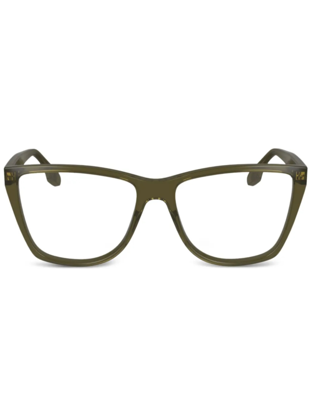

Victoria Beckham Eyewear очки трапециевидной формы, зеленый