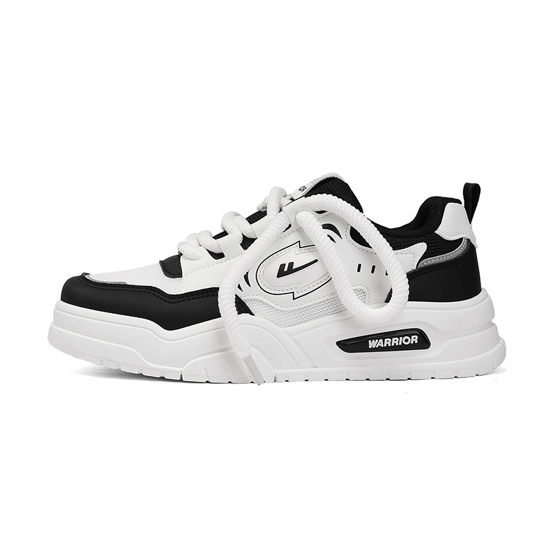 

Износостойкие низкие мужские кроссовки Coverage WARRIOR, White Black