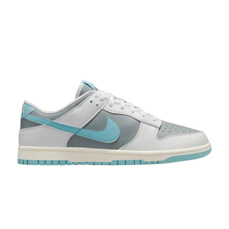 

Кроссовки Nike Dunk Low 'Photon Dust Denim Turquoise', серый