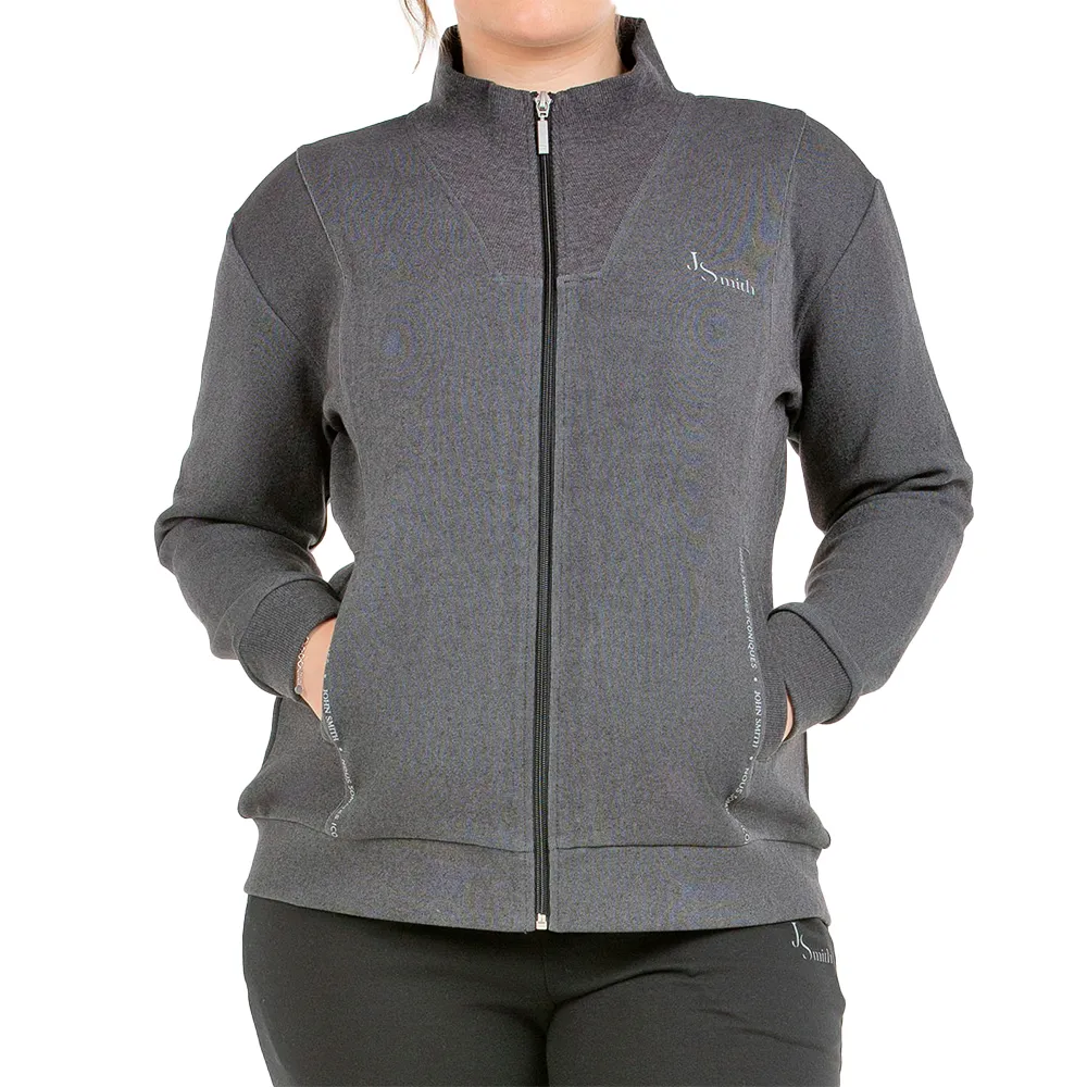 

Толстовка John Smith Paderne full zip, серый