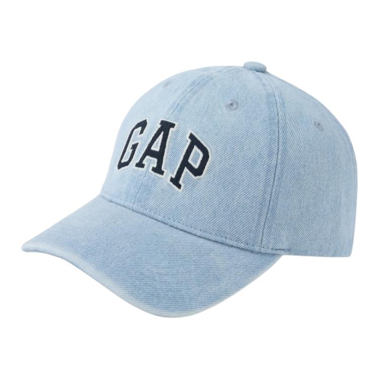 

GAP Детские хлопковые бейсболки светло-голубого цвета