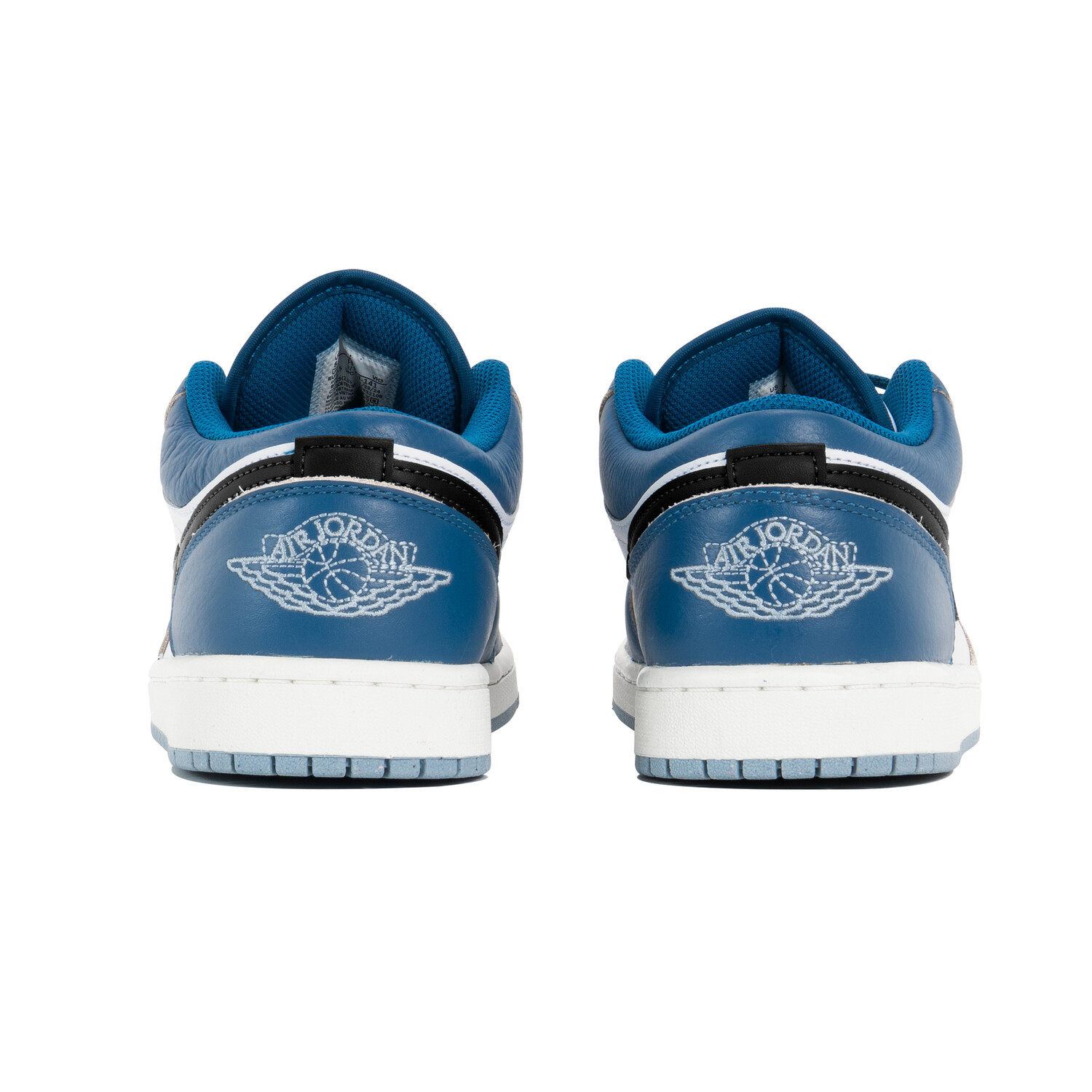 Кроссовки Air Jordan 1 Vintage Basketball Shoes Men Low-Top White — фото 4