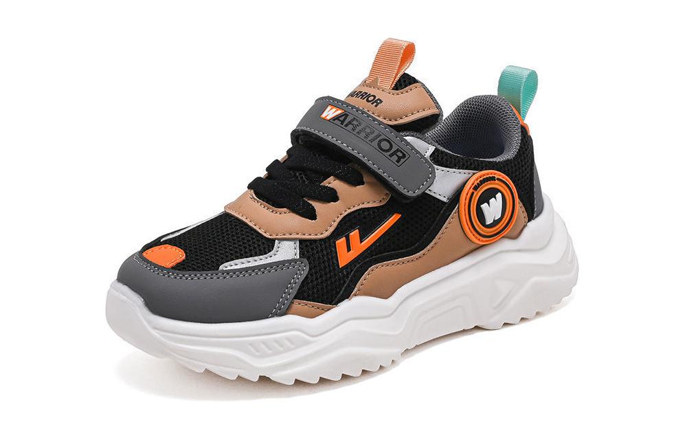 

Кроссовки для бега Warrior Low Top для детей, серо-коричневый