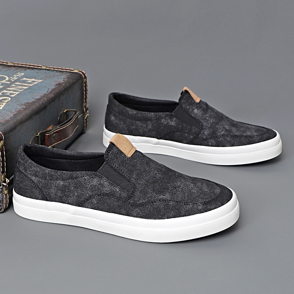 Baoda Мужские повседневные кроссовки Low Top серые, цвет Gray — фото 2