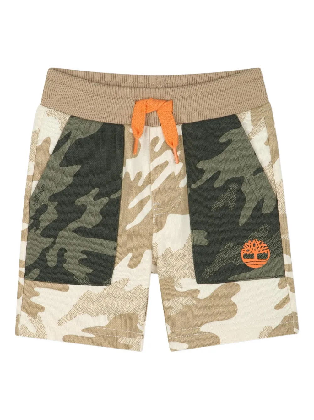 

Шорты с камуфляжным принтом Timberland Kids, нейтральный