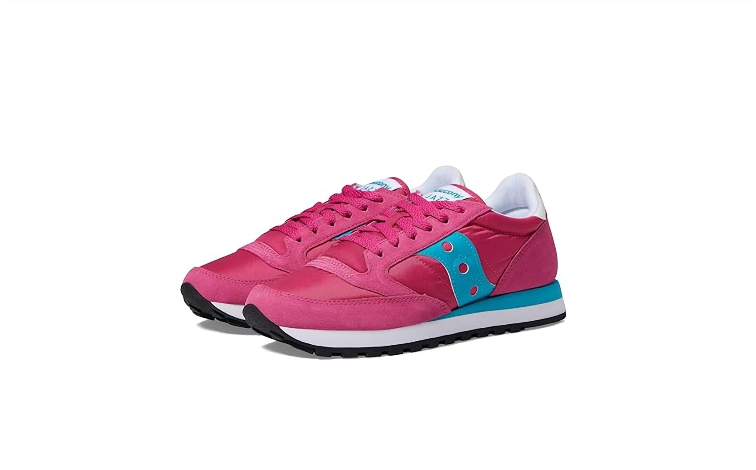 Женские кроссовки Jazz Original Low Top в цвете фуксия/синий SAUCONY