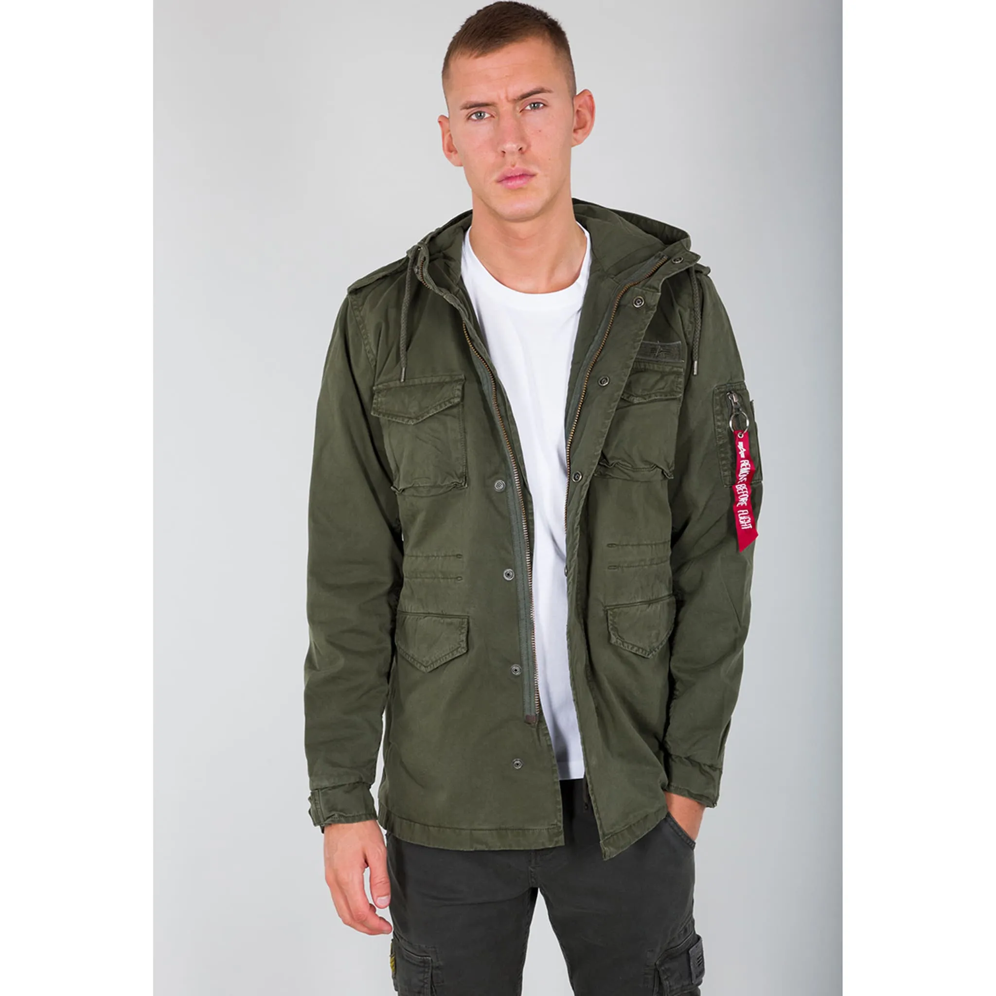 

Полевая куртка Alpha Industries " Alpha Industries Мужчины - Полевые куртки Huntington Hood", оливковый