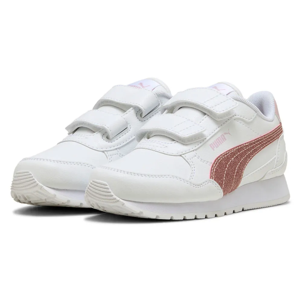 

Слипоны Puma ST Runner V4 SL Glitter V PS, белый