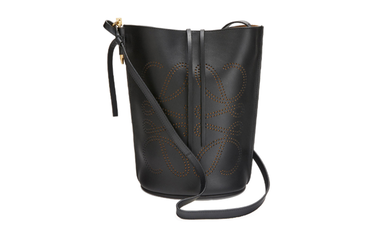 

LOEWE Сумка Gate Natural Calfskin, ведро, через плечо, кроссбоди, женская, черная