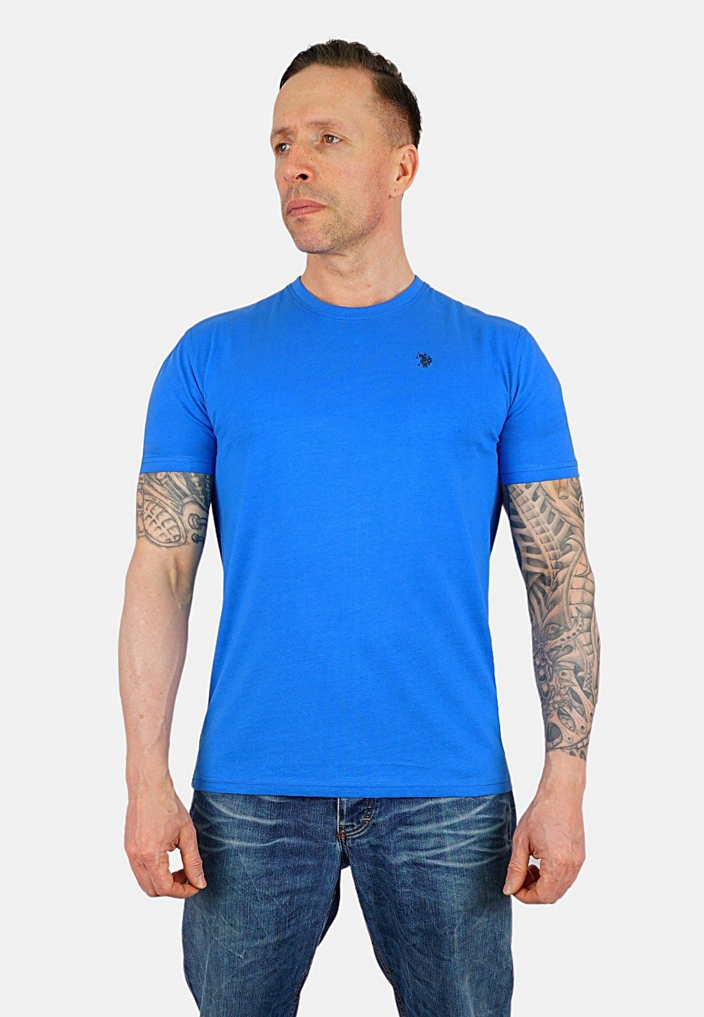 

Базовая футболка SHORTSLEEVE U.S. Polo Assn., синий