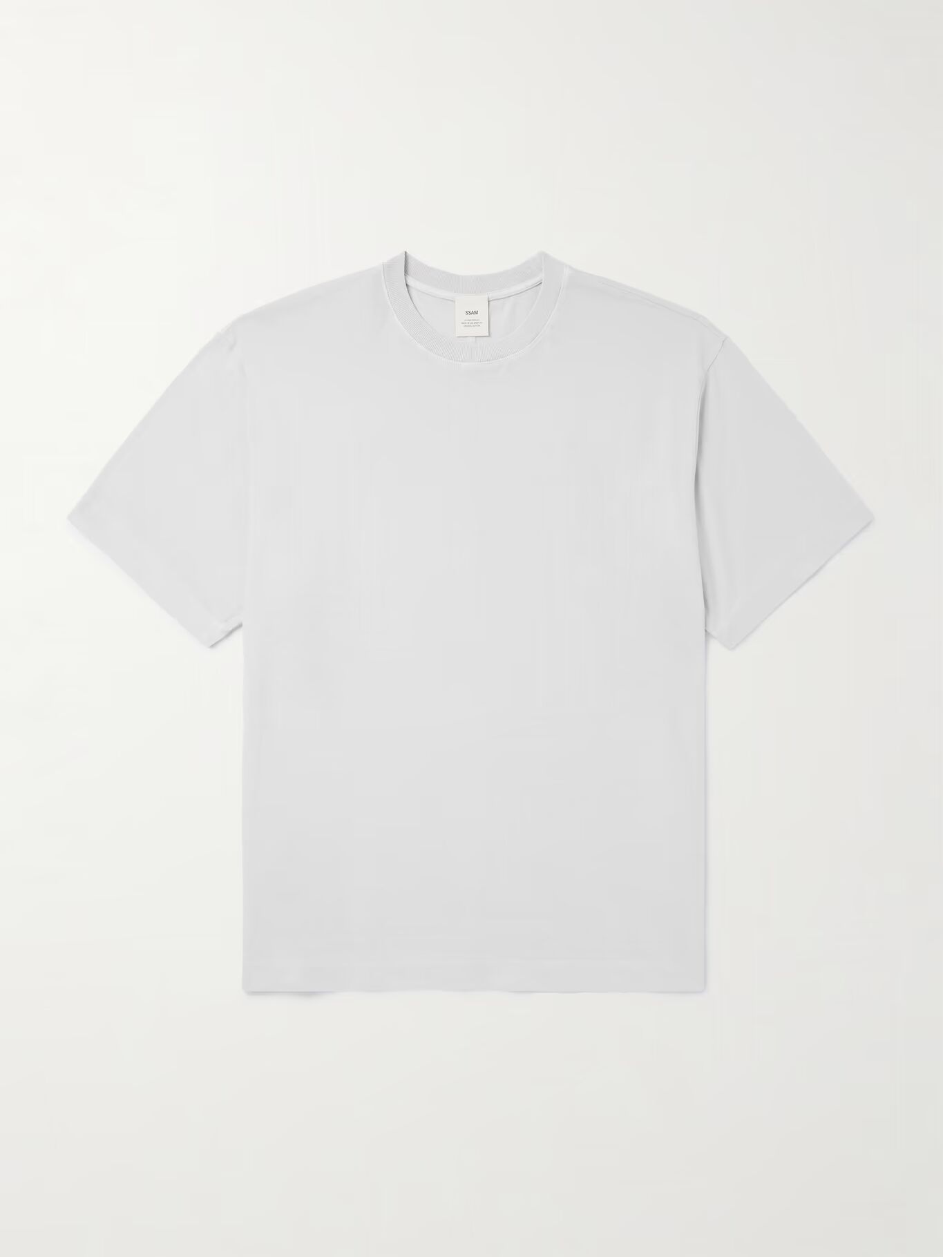 

Футболка Charlie Organic Cotton-Jersey SSAM, серый