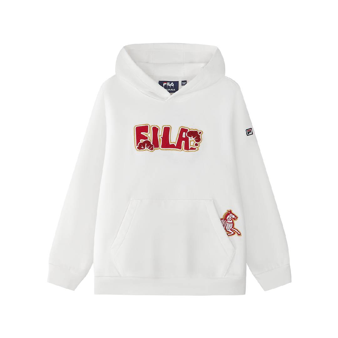 

Толстовки с капюшоном Moderate FILA KIDS, cloud белый