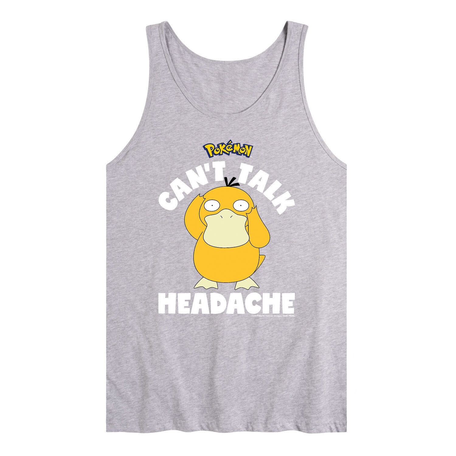 

Мужская майка от головной боли Pokemon Psyduck Licensed Character