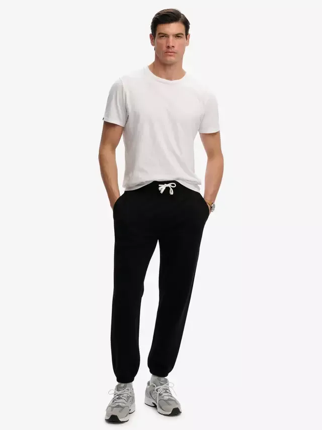 Классические спортивные брюки Essential Logo, черные Superdry