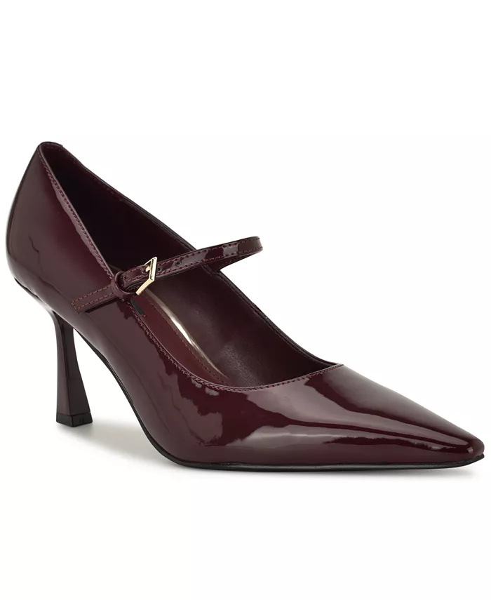 Женские туфли Krest Snip Toe в стиле Mary Jane Nine West, красный