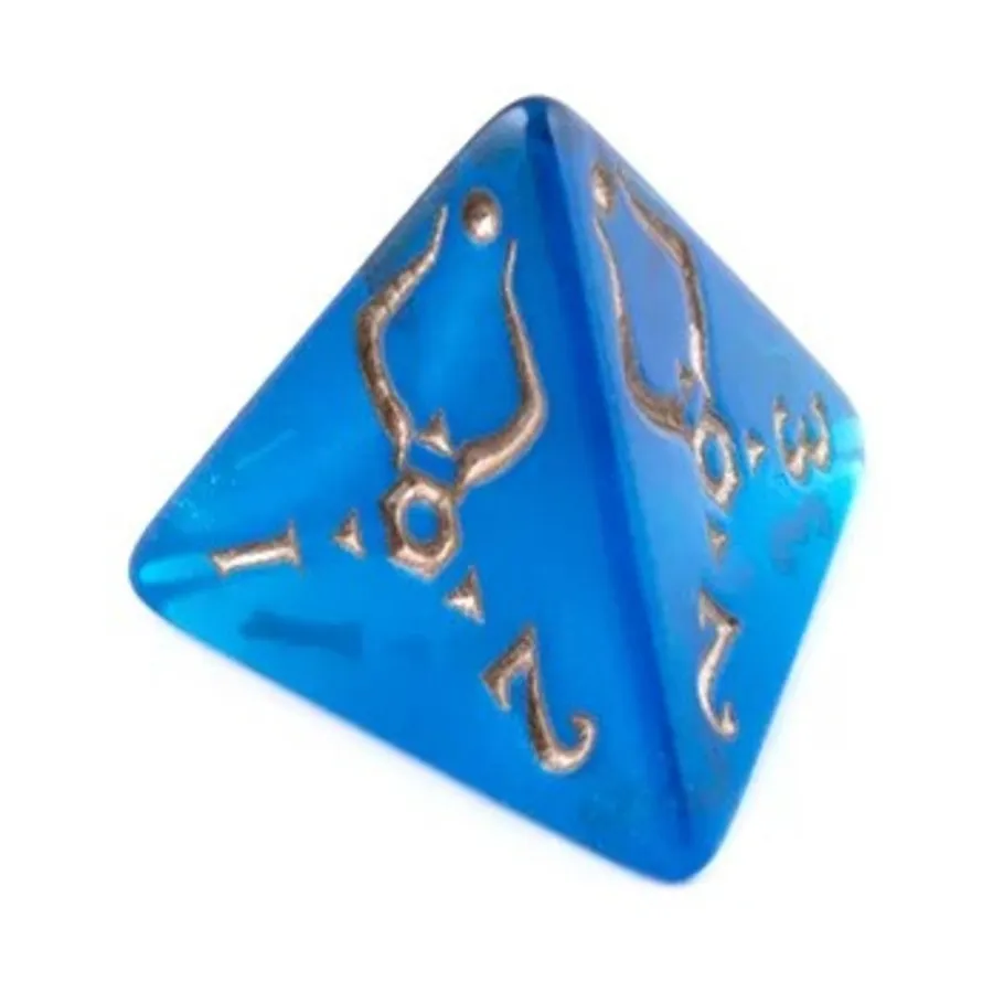 

Амонхет Промо д4 - Синий с золотом (10), MTG - Spindown d20 Life Counters