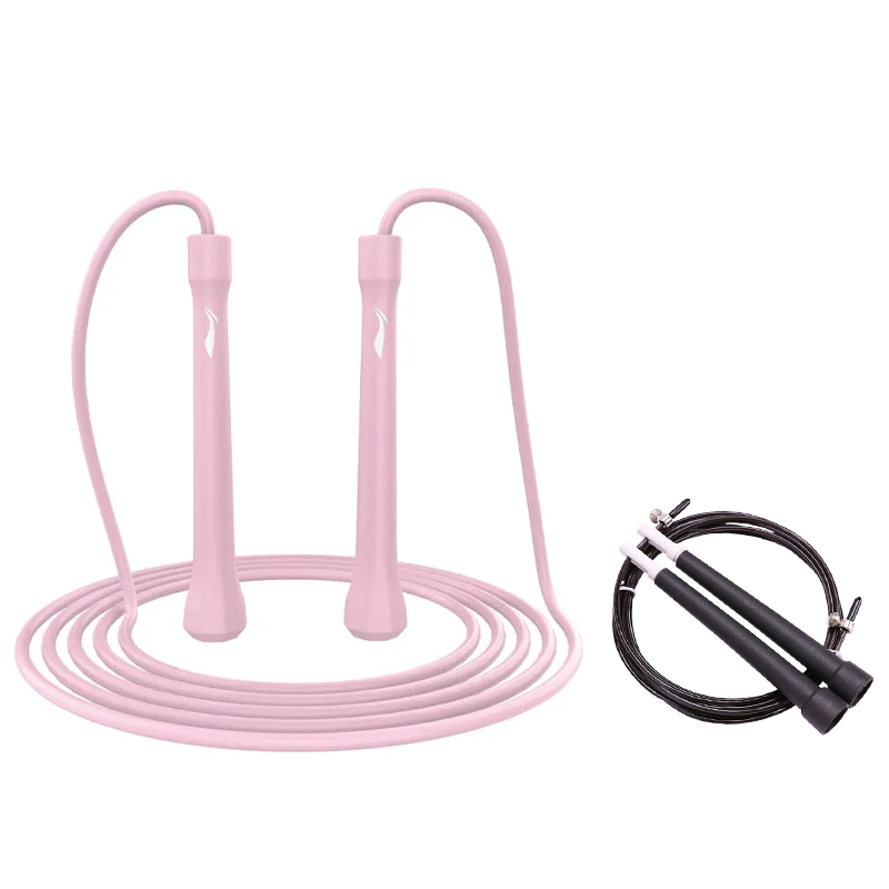 

LINING Фитнес-тренировка неучтенная скакалка Kids PVC/Steel Cables ABS контроллер 2,8 м Black