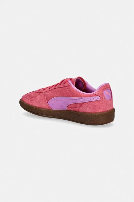 Сникерсы детские замшевые Palermo Puma, розовый — фото 3