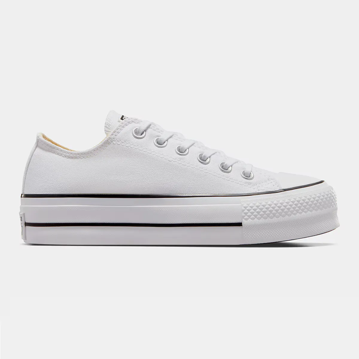 

Женская повседневная обувь Chuck Taylor All Star Lift Platform Low Canvas Converse, белый