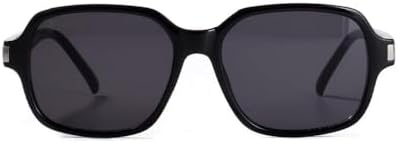 

Модные черные солнцезащитные очки для женщин 2027 года, квадратная оправа, винтажные мужские солнцезащитные очки, стильные женские очки с защитой от УФ-излучения UV400 MTZJH, C1