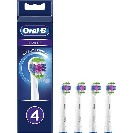 

Белая насадка 3D-щетки с технологией Cleanmaximiser, Oral-B