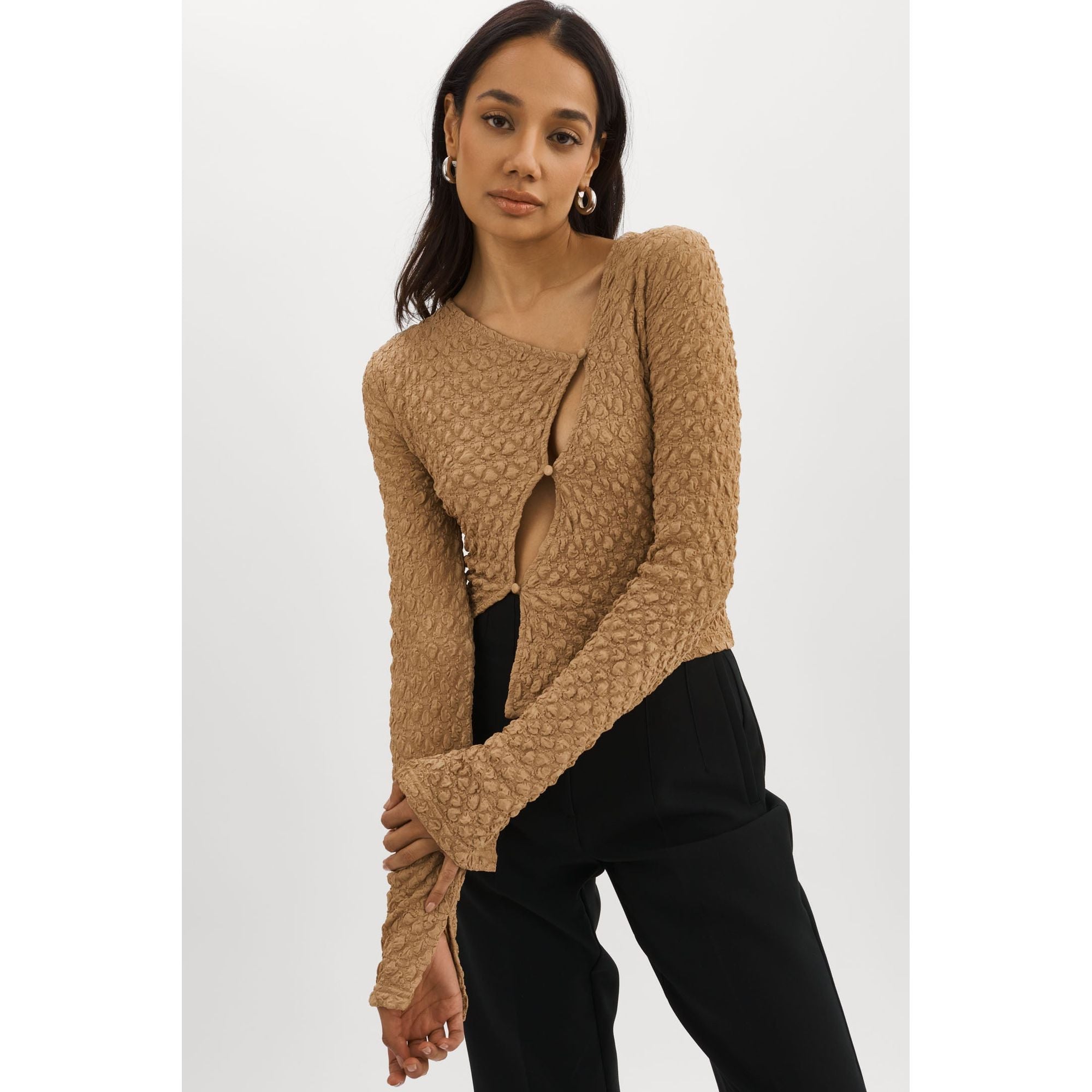 

Venera | Топ с вырезом Lamarque, Wheat