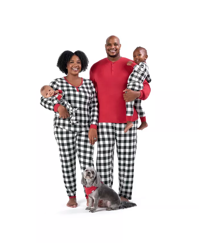 

Пижама для мальчиков Toddler Boys Holiday Family Pajamas Neutral One Piece Gerber, черный