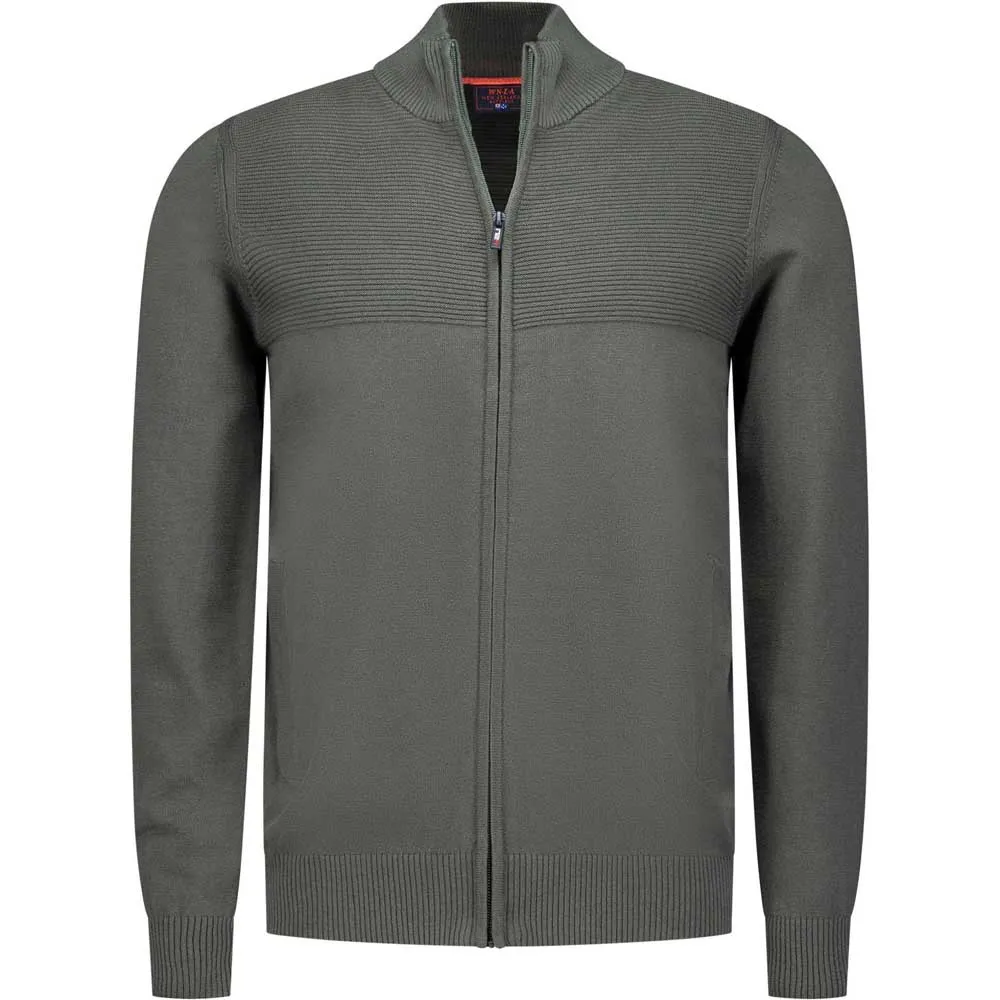 

Толстовка Nza New Zealand Calder full zip, зеленый