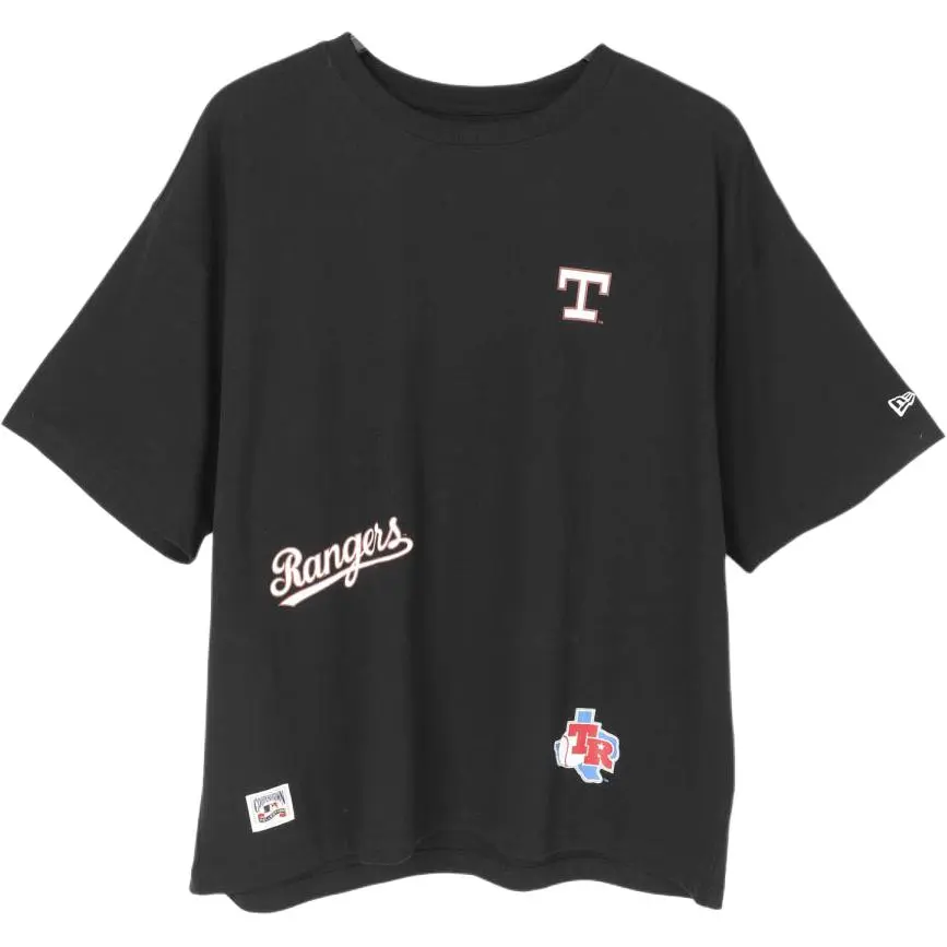 

New Era Футболка унисекс черная, Черный, New Era Футболка унисекс черная