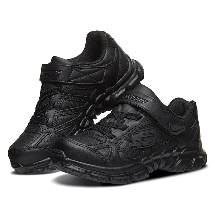 Детские кроссовки Tough Trax GS Low-top Black Skechers — фото 3