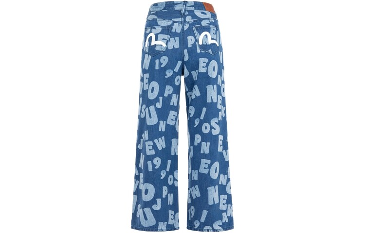 

Джинсы женские деним синие Evisu