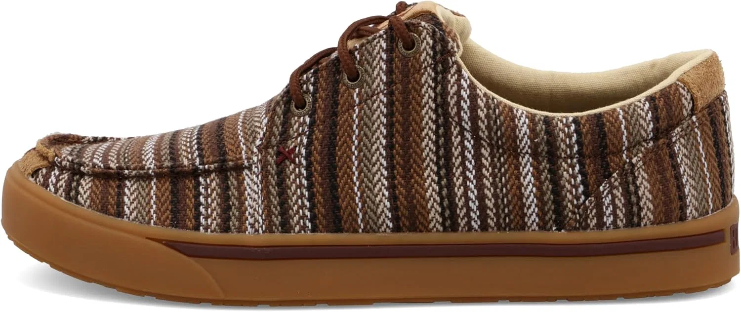 Современные мужские кроссовки Twisted X Hooey Lopers, коричневый — фото 4