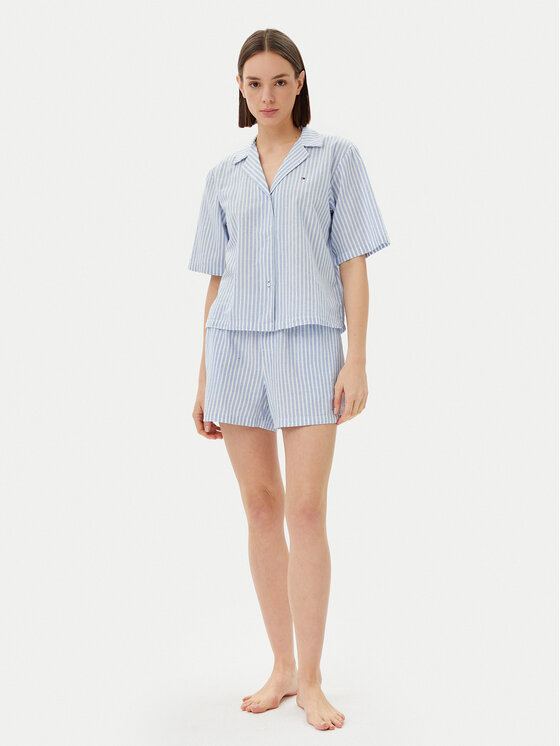 

Пижама обычного кроя UW0UW05799 Tommy Hilfiger, голубой