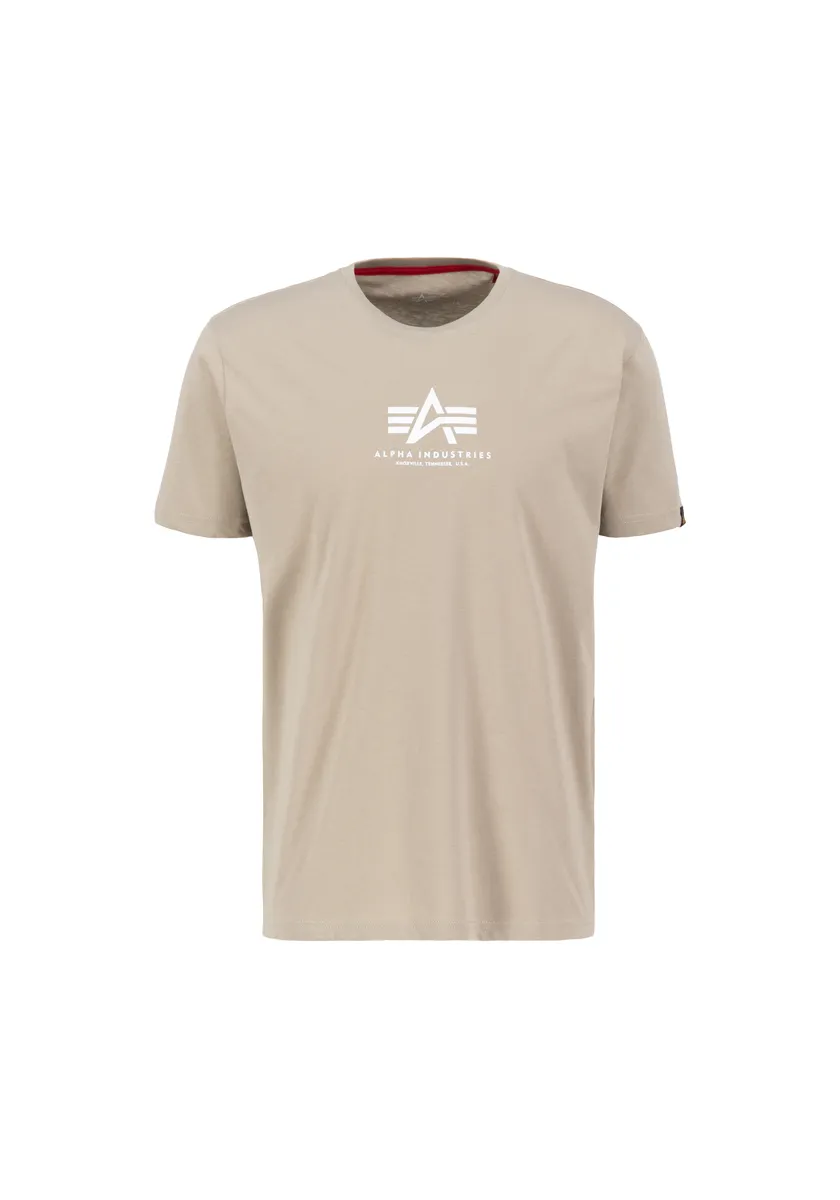 

Футболка Alpha Industries " Alpha Industries Мужская - Футболки Basic T ML", цвет Vintage Sand