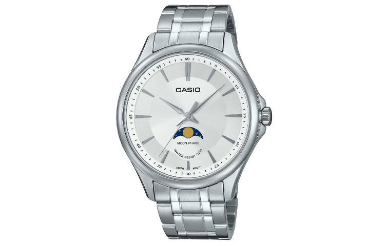 

CASIO Часы Men Standard Series White Watch MTP-M100D-7AV, White Dial