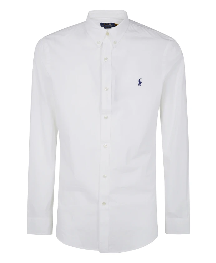 

Спортивная рубашка с длинными рукавами Polo Ralph Lauren, белый